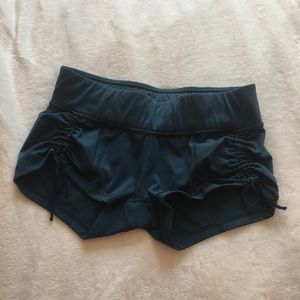 Lululemon side tie shorts